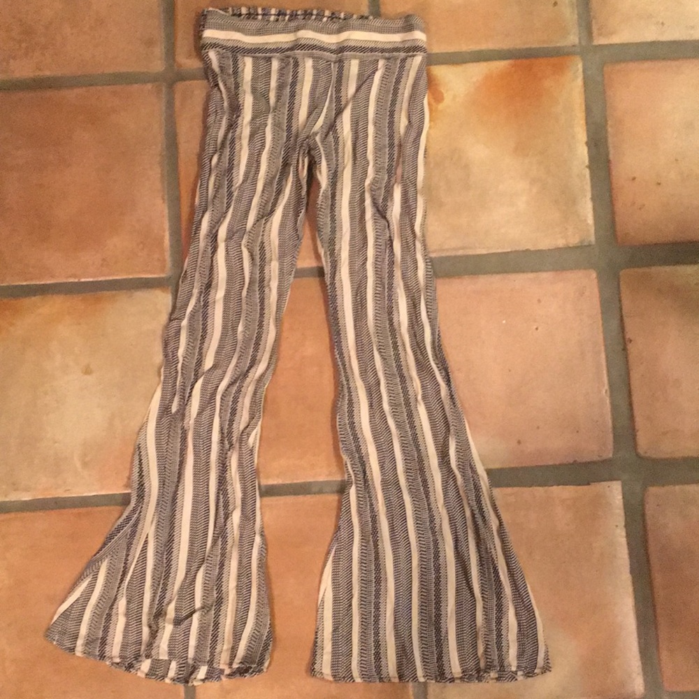 Flynn Skye flare striped pants